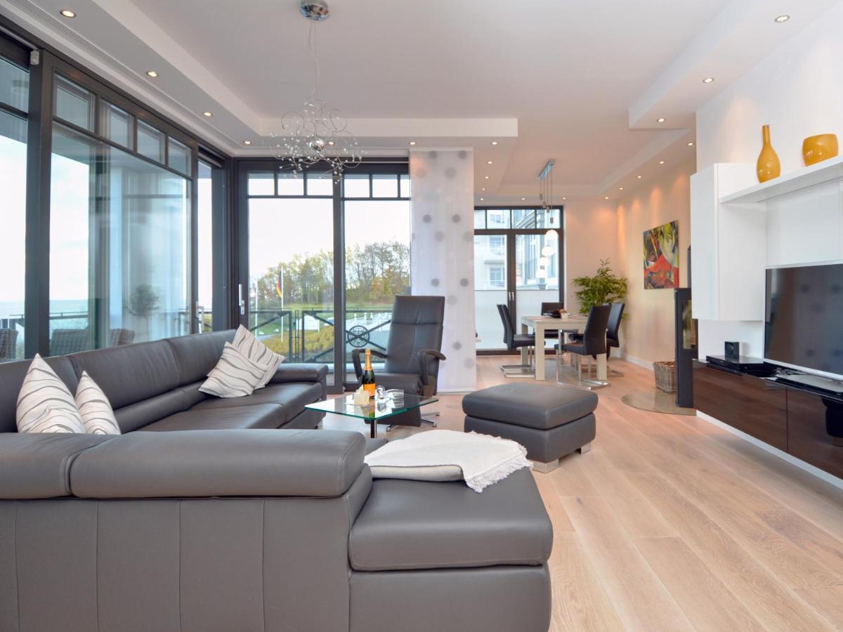 Villa Claire - Meerblicksuite "Sunrise Queen" Sellin  Buitenkant foto