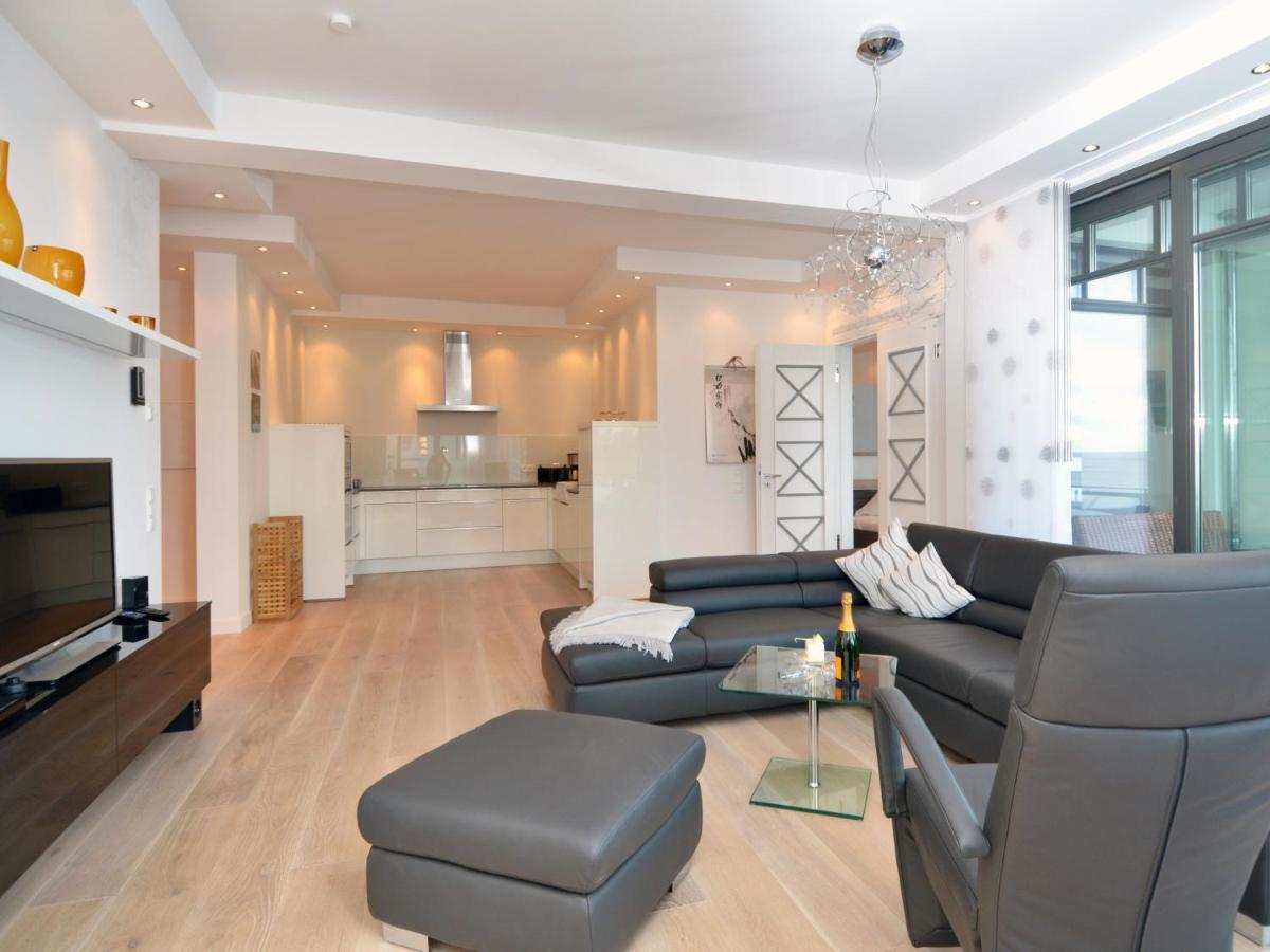 Villa Claire - Meerblicksuite "Sunrise Queen" Sellin  Buitenkant foto