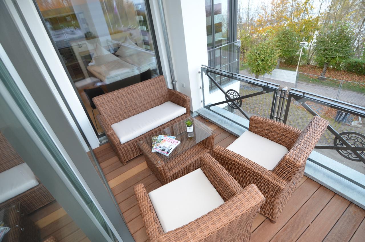 Villa Claire - Meerblicksuite "Sunrise Queen" Sellin  Buitenkant foto